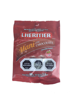 LHERITIER, MANI C/CHOCOLATE BOLSA 80 GRS