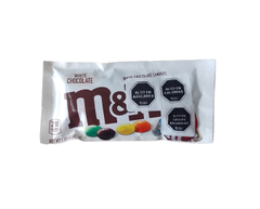 M&M, WHITE CHOCOLAT SINGLE (1,5 OZ) 42,52 GRS