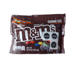 M&M, MILK CHOCOLAT STAND UP POUCH (10,7 OZ) 303,34 GRS