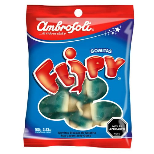 Super El Trebol Gomita Flipy 100 Grs