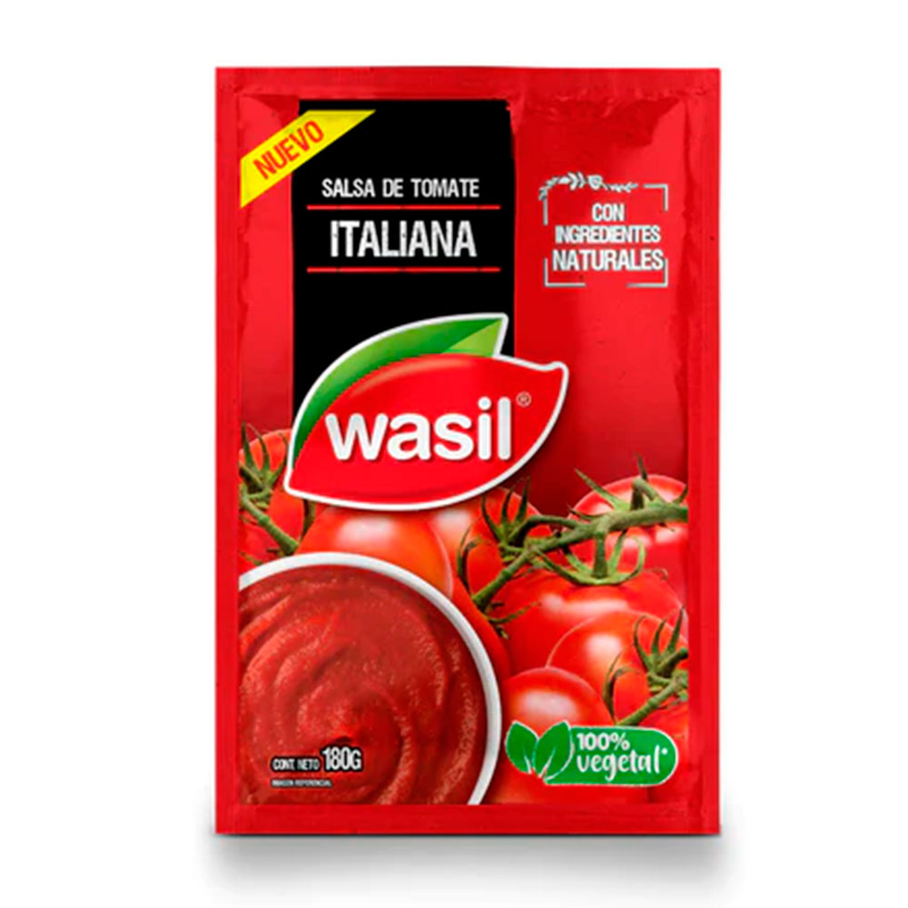 Super El Trebol - Salsa Wasil Italiana 180 gr