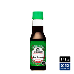 Salsa Soya Baja en Sodio 148ml - Caja 12 Unidades