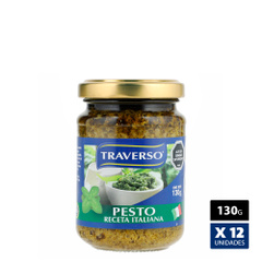 Pesto Receta Italiana 130g - Caja 12 Unidades