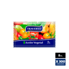 Aceite Vegetal Sachet - Caja 300 Unidades