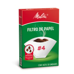FILTRO DE PAPEL PARA CAFÉ N4 MELITTA 24X30 CAJA