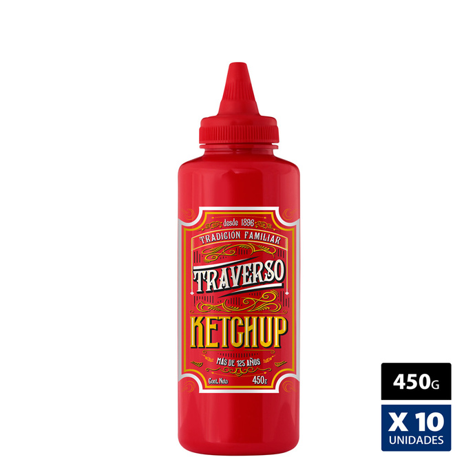 Vintage Ketchup 450g - Caja 10 Unidades - Ketchup Vintage