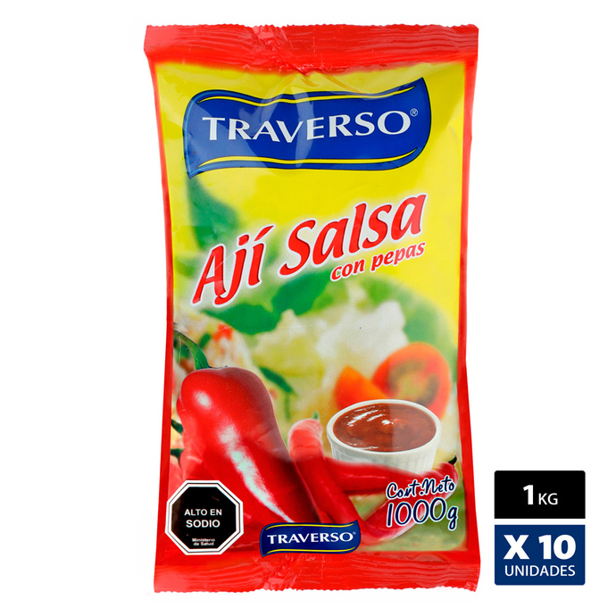 Ají Salsa Bolsa 1Kg - Caja 10 Unidades - Aji-Salsa-Bolsa-1kg-x10.jpg