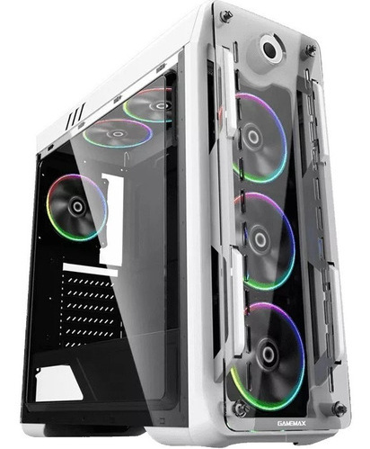 Gabinete Gamer Gamemax Optical G White Rgb Ctman