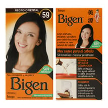 Tinte para cejas o cabellos canas Bigen sin amoniaco Cvl
