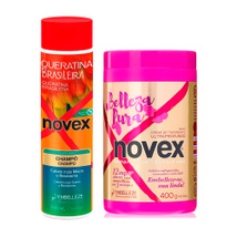 Kit shampoo protección crema tratamiento ultra profundo Novex