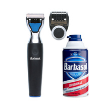Afeitadora Trimmer cara cuerpo USB espuma afeitar Barbasol