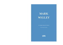 Mark Wigley | El Cerebro Arquitectónico