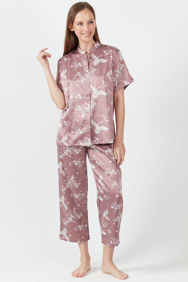 Pijama Mao Burdeo 222