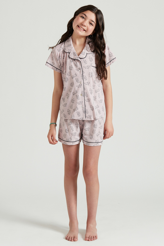 Pijama Lux Kids Rosado 222