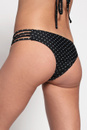 Bikini Tiritas Negro Print