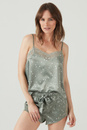Pijama Uma Gris Estampado 232