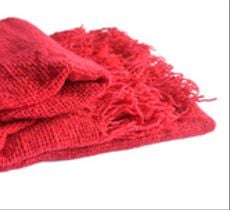 Chal lana color guinda o rosa fuerte
