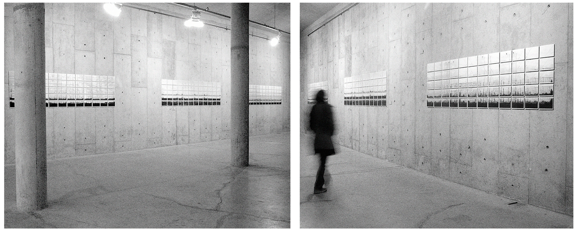 Spaces in the Margin / Installation view