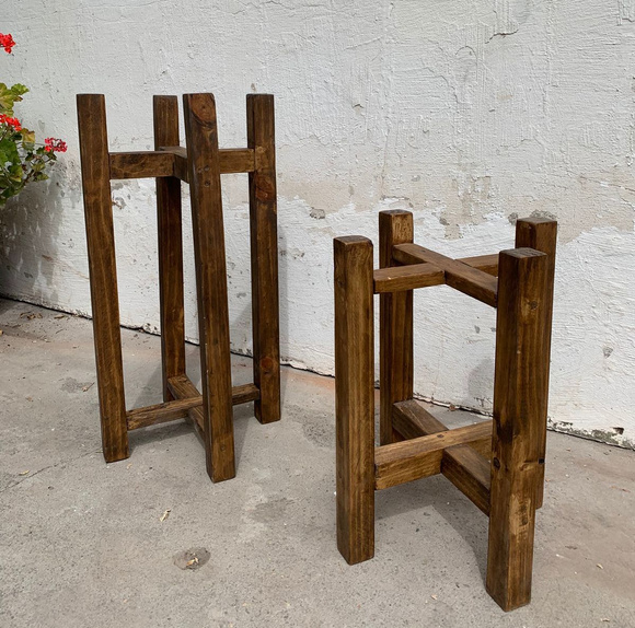 Portamacetero de madera de pallets reciclados
