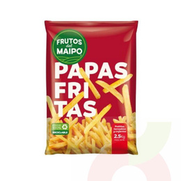 Congelado Papas Fritas Frutos Del Maipo 2.5Kg