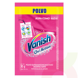 Quitamanchas Pretratado en Jabón Barra para Ropa Blanca Vanish 75 gr