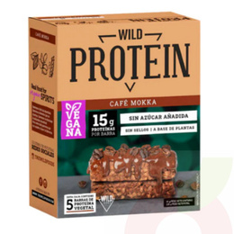 Barra Proteína Vegetal Café Mokka Wild Protein 45Gr 5 Unidades