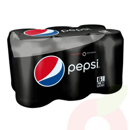 Lata Pepsi Zero 350Cc 6 Unidades  