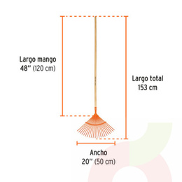 Barrehoja  Metálico con Mango Truper 
