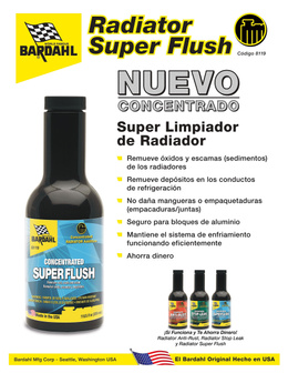 Radiator Super Flush / Limpiador Radiador 325 ml