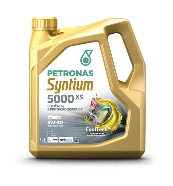 Syntium 5000 XS 5w30 4 lts - Syntium 5000 XS (DX) 5w30 (1 bidon de 4 lt) PETRON