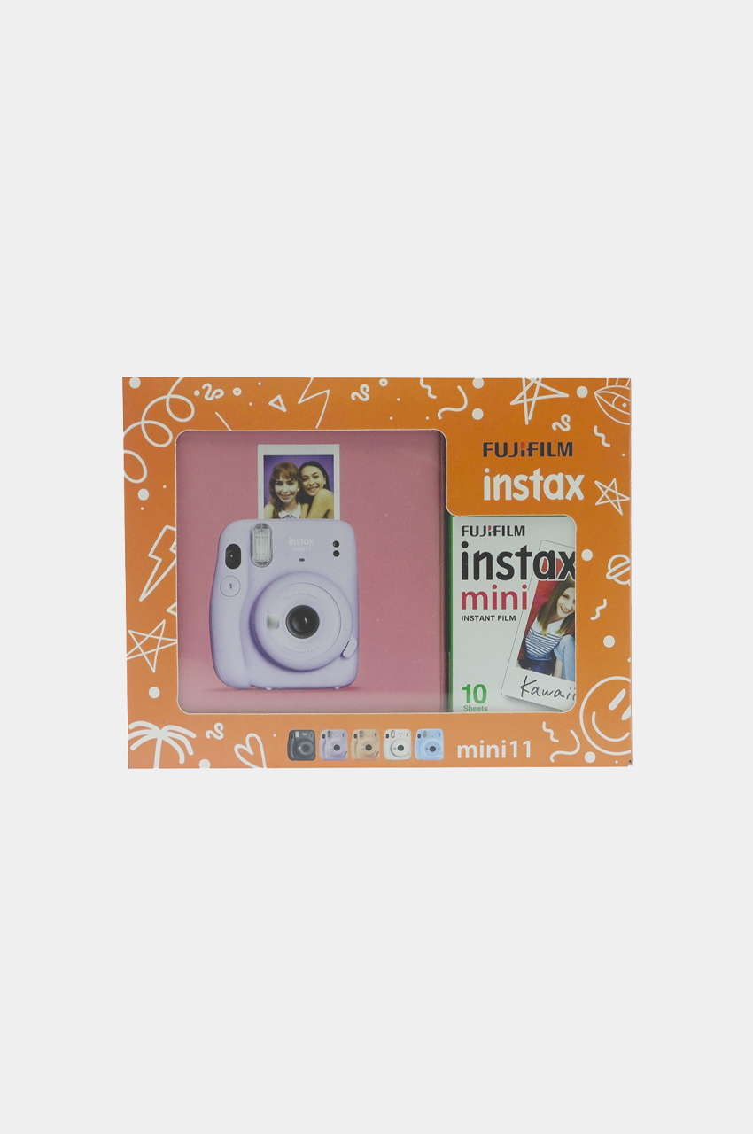 Kit Instax Mini 11 Lilac Purple + Carga 10 fotos