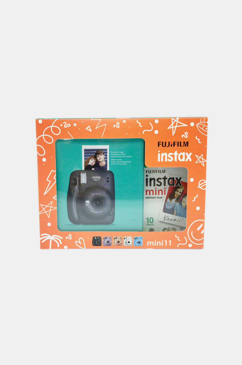 Kit Instax Mini 11 Black + Carga 10 fotos