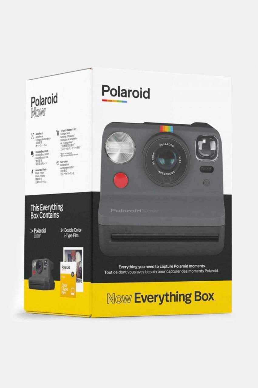Everything Box Polaroid Now Black