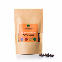 Dinkenesh Chips de Chocolate Orgánico 70% Cacao - 100 grs 