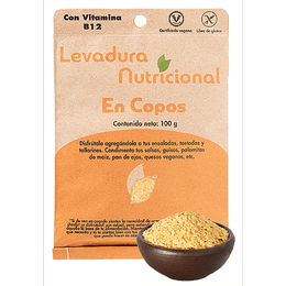  Dulzura Natural Levadura Nutricional en Copos - 100 grs 