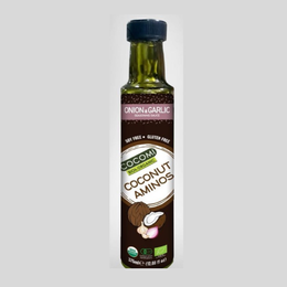  Aminos de Coco Orgánico Cebolla y Ajo - 250 ml