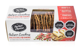  Crackers Artesanales de Semillas Zapallo y Cranberries - 130 grs