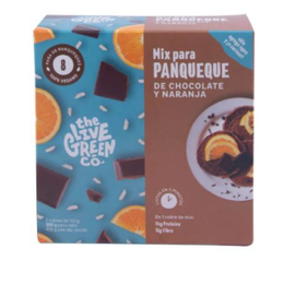 Green Mix para Panqueques de Chocolate y Naranja - 200 grs 