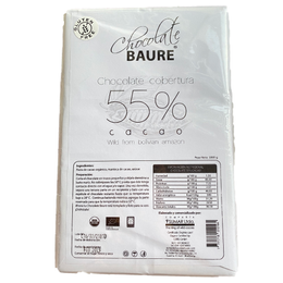 Cobertura Chocolate 55% Wild Cocoa -  Baure