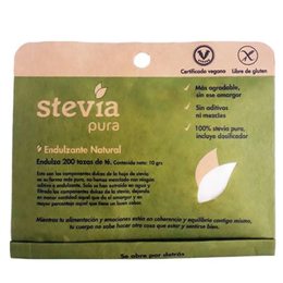 Dulzura Natural Stevia Pura en Sobre - 10 grs 