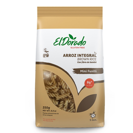  Pasta Arroz Integral Fusilli El Dorado - 250 grs