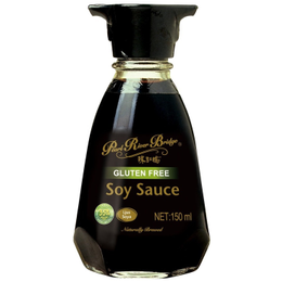 Salsa de Soya Sin gluten y reducida en sal -150 grs