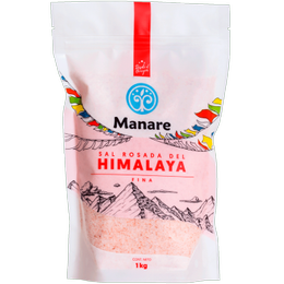  Sal Rosada del Himalaya Fina - 1 Kilo Manare