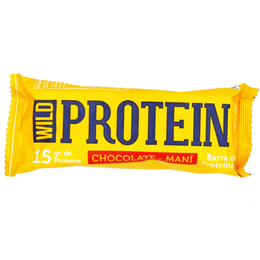 Wild Protein Bar Chocolate Maní (15 grs de Proteina) - 45 grs 