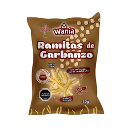 Wania Ramitas de Garbanzo - 50 grs