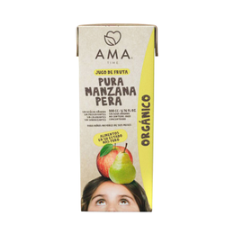 AMA Jugo de Fruta Manzana Pera Orgánico - 200 ml