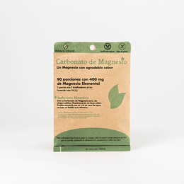 Dulzura Natural Carbonato de Magnesio - 90 porciones de 400 mg