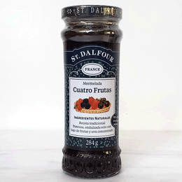 Mermelada SIN AZÚCAR St. Dalfour 4 Frutas - 284 grs