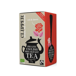 Té English Breakfast Orgánico Rich y Classic Marca Clipper