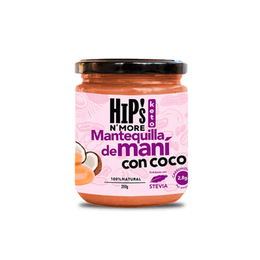 Hips Mantequilla de Maní con Coco - 200 grs